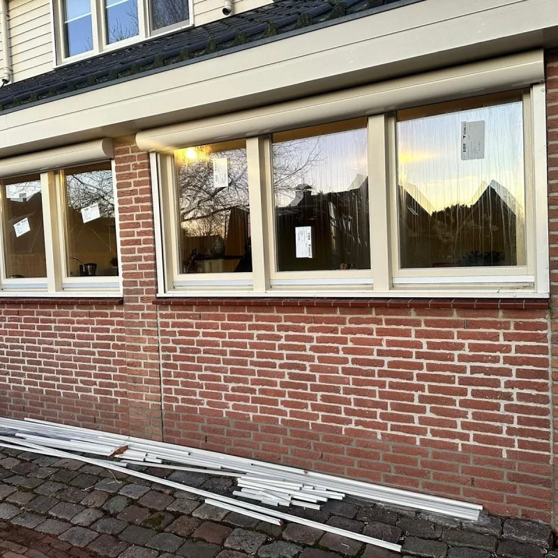 Dubbelglas vervangen lek
